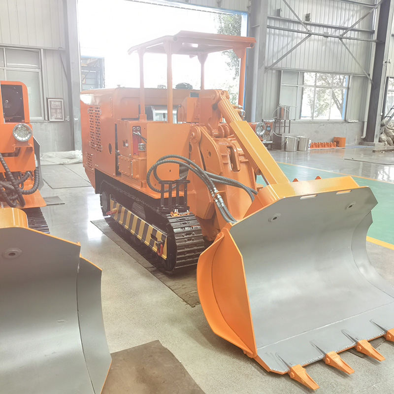 60 Carregador de rochas com descarga lateral