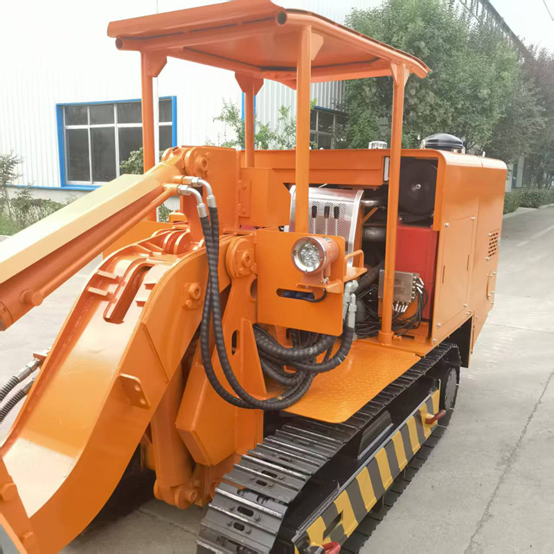 150 Side Dump Rock Loader