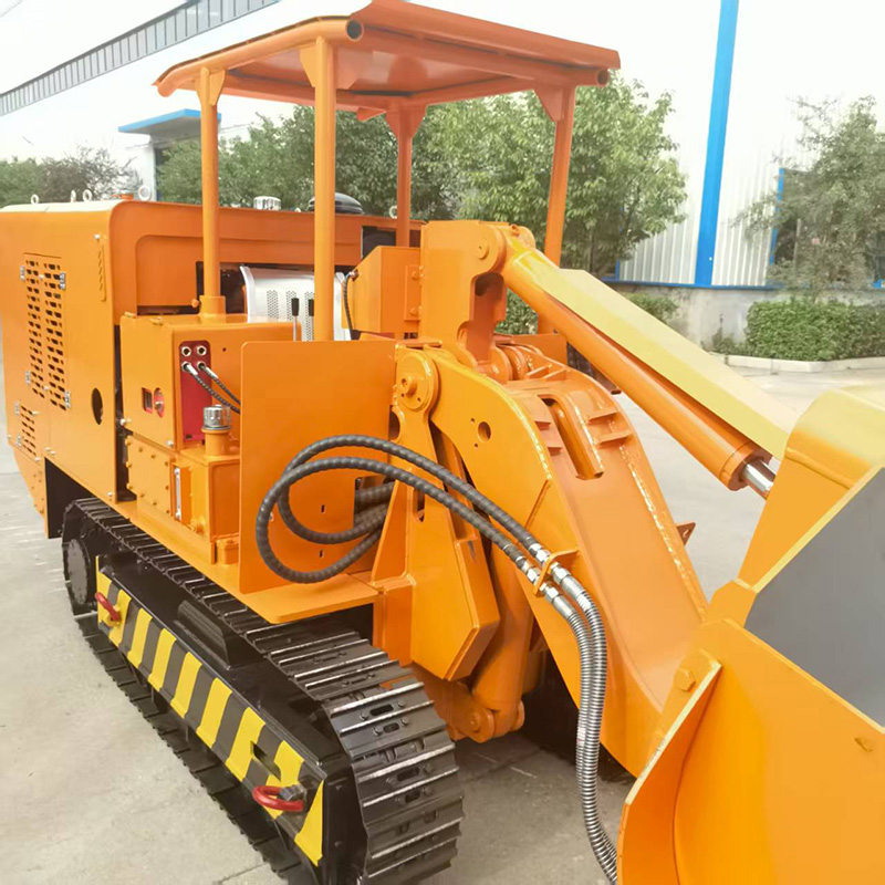 رافعة صخور كبيرة الحجم للتفريغ الجانبي