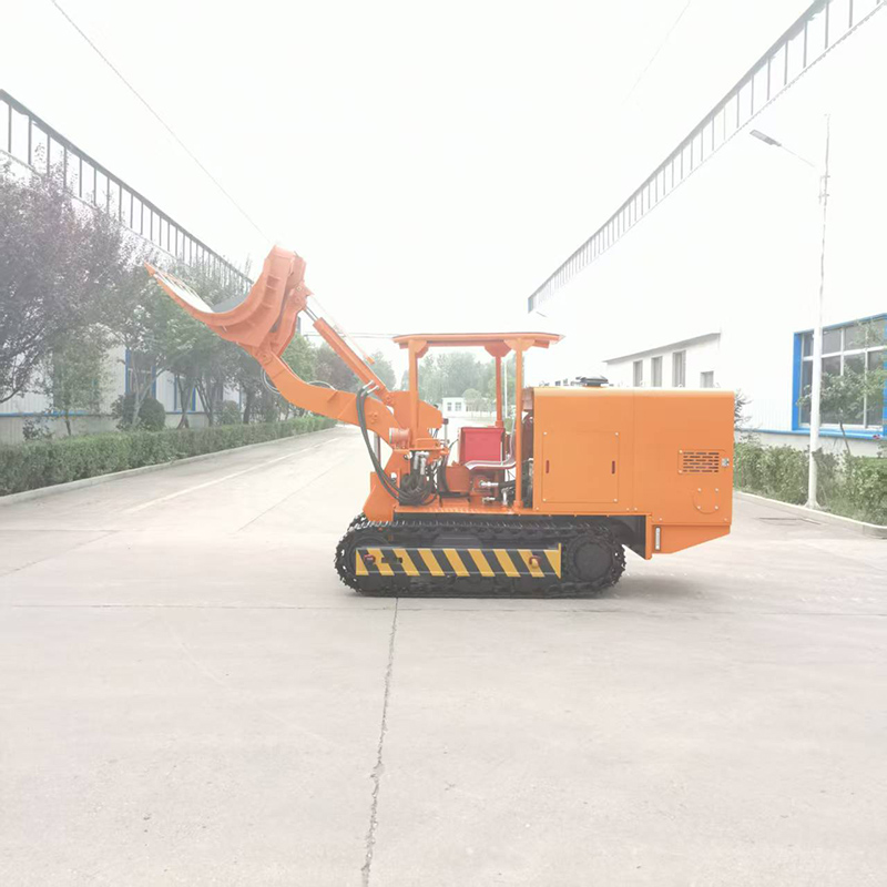 رافعة صخور كبيرة الحجم للتفريغ الجانبي