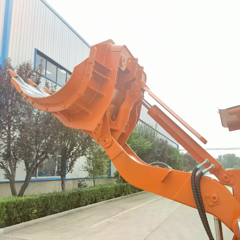 Efficient Side Unloading Rock Loader