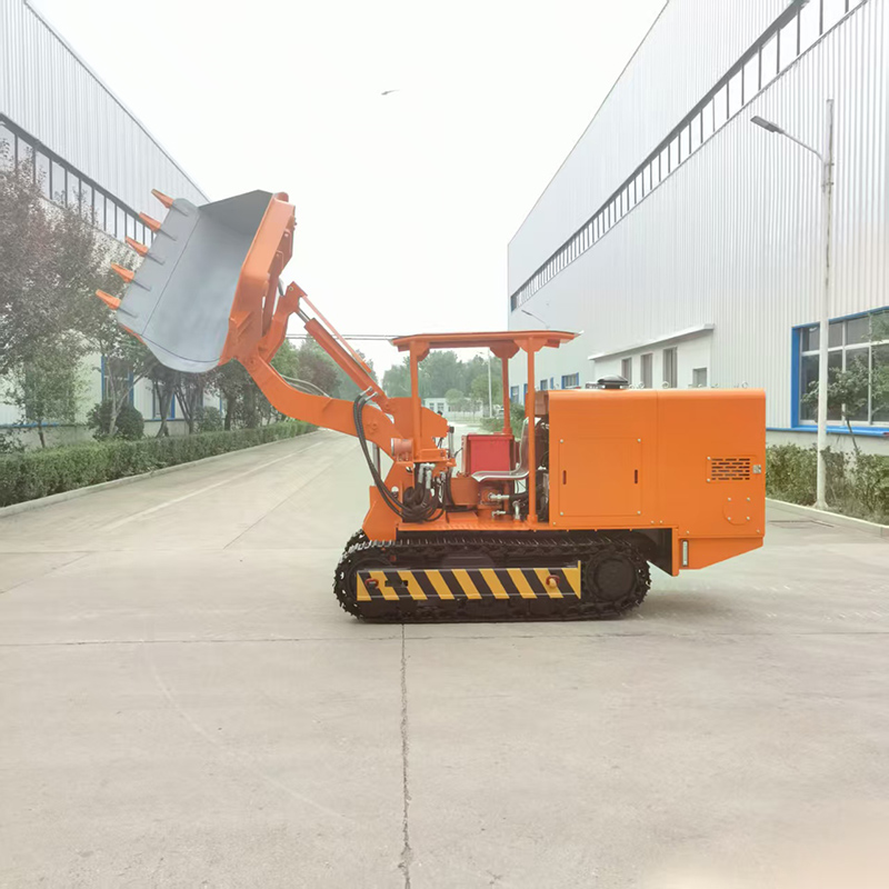 100 Seitenentlade-Gesteinslader