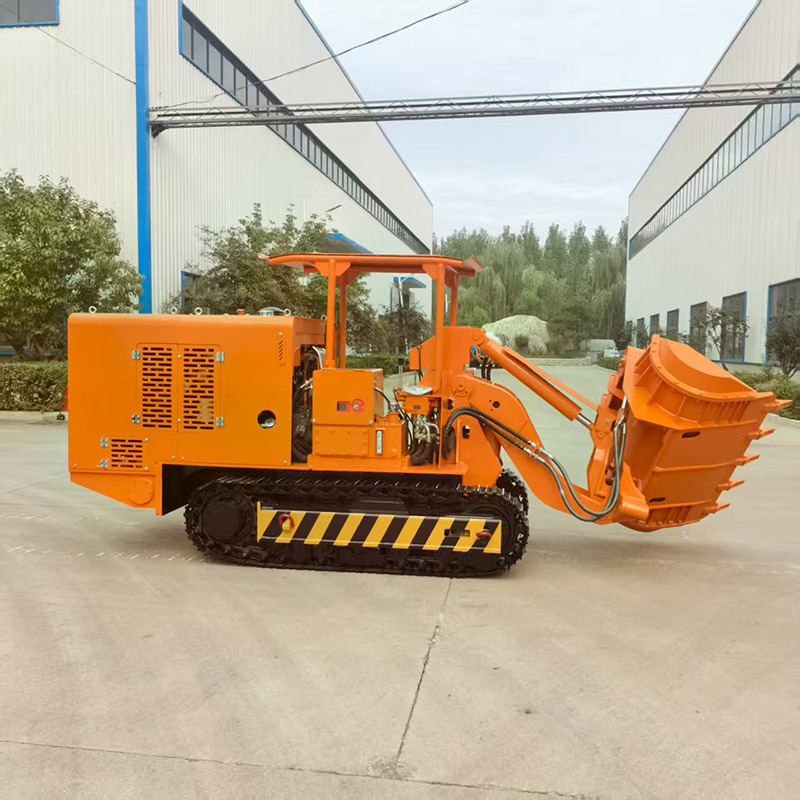 محمل الصخور لتفريغ جانب النفق