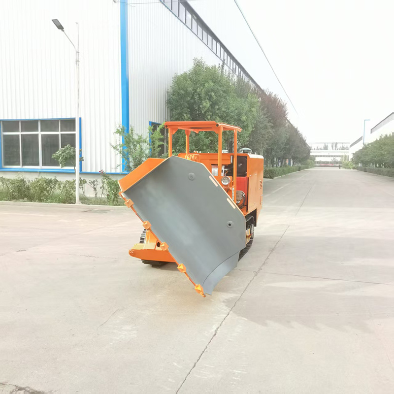 Carregador de rocha com descarga lateral de 80 polegadas