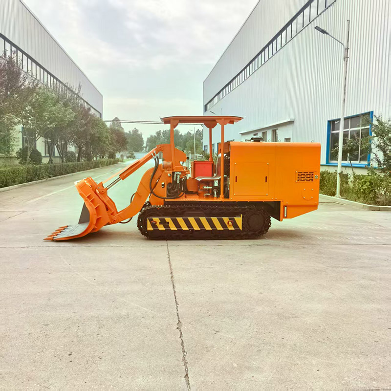 محمل الصخور لتفريغ جانب النفق