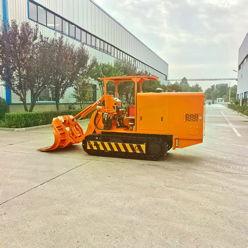 Coal Mine Side Unloading Rock Loader