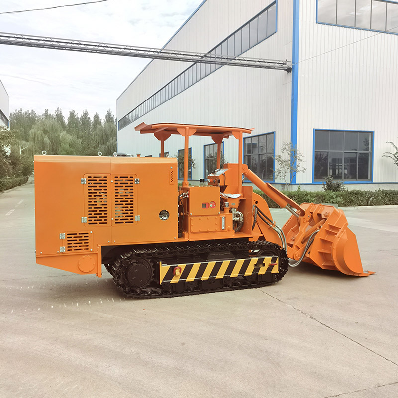 Coal Mine Side Unloading Rock Loader