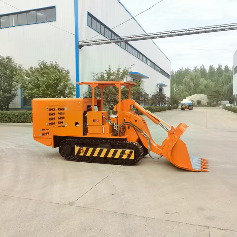 Carregador de rocha com descarga lateral de 80 polegadas