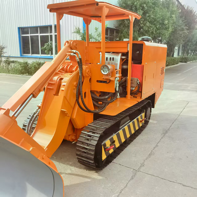 Coal Mine Side Unloading Rock Loader