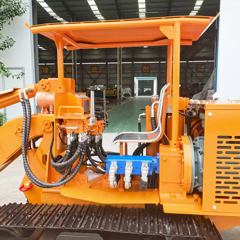 محمل صخور صغير للتفريغ الجانبي