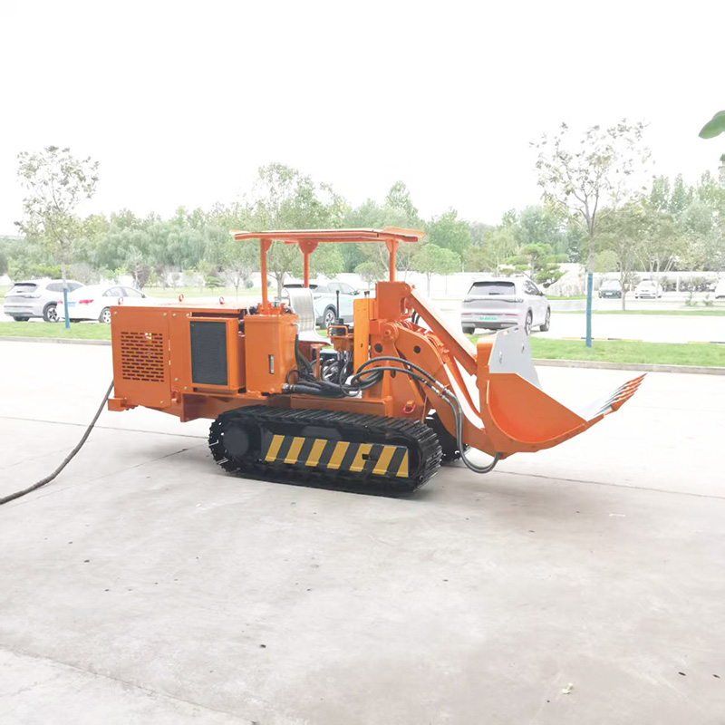 Schnellwechsel-Seitenkipper-Gesteinslader