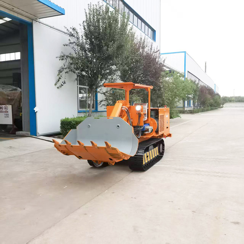 Schnellwechsel-Seitenkipper-Gesteinslader