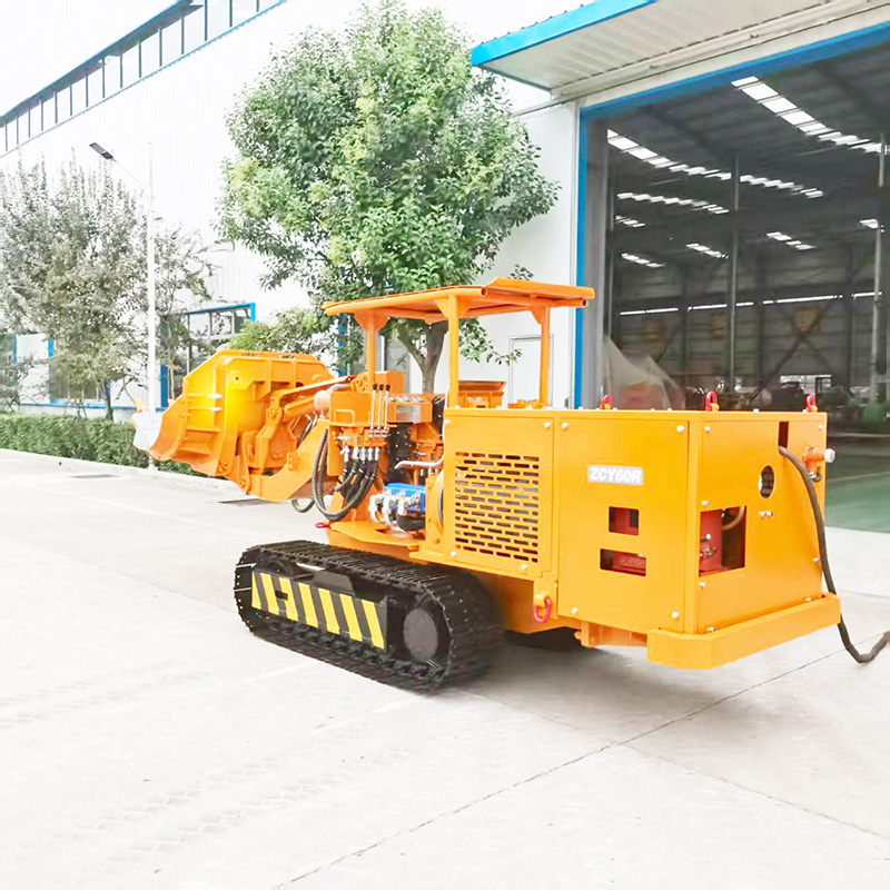 Погрузочная машина с боковой разгрузкой породы