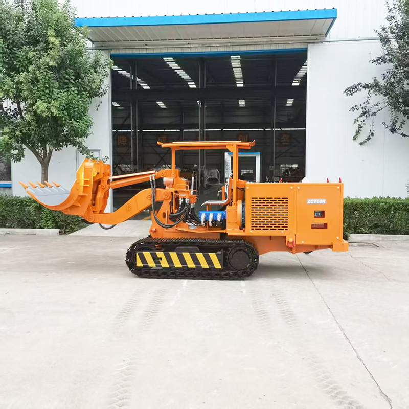 Kettenfahrzeug-Seitenkipper-Gesteinslader