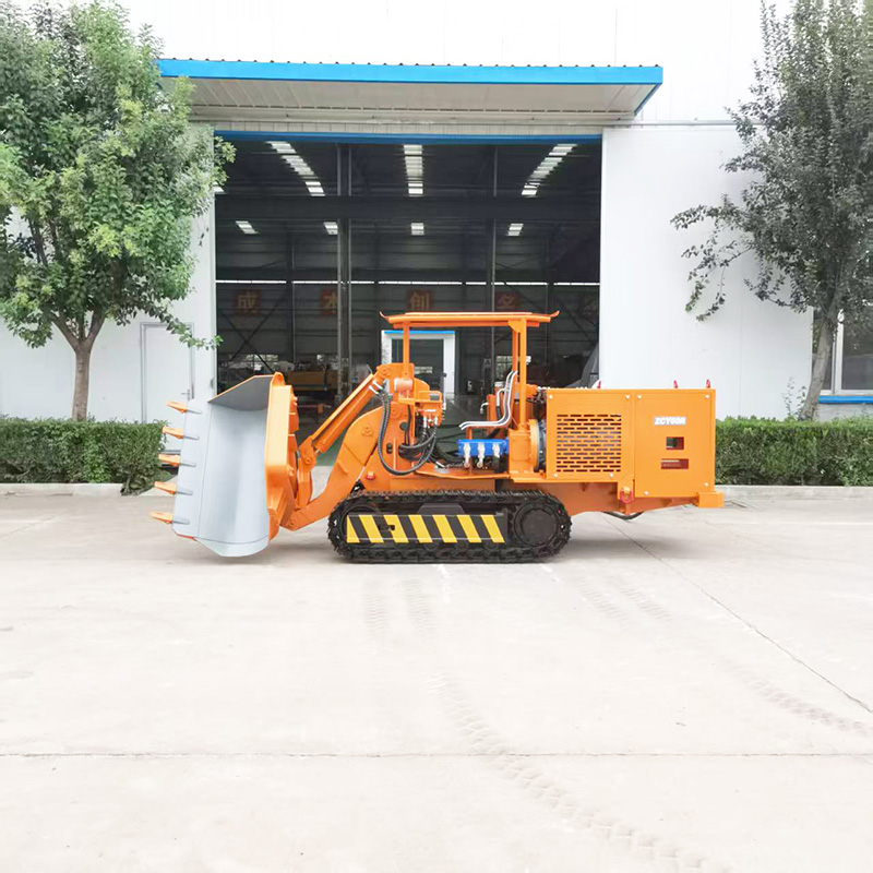 Schnellwechsel-Seitenkipper-Gesteinslader