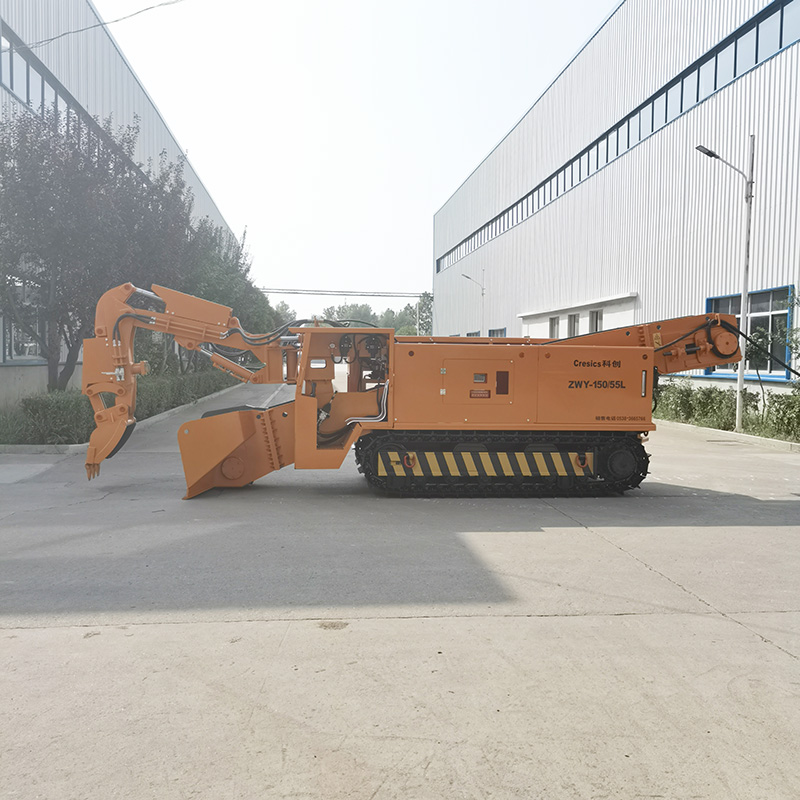 Chargeuse minière à chenilles pour le déblaiement
