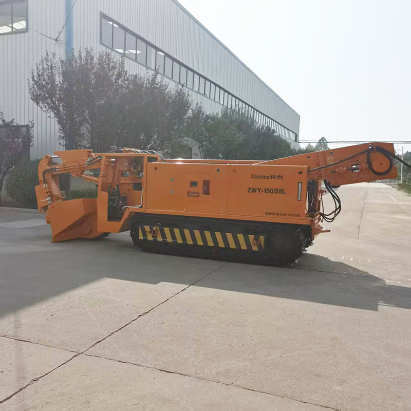 Chargeuse minière à chenilles pour le déblaiement