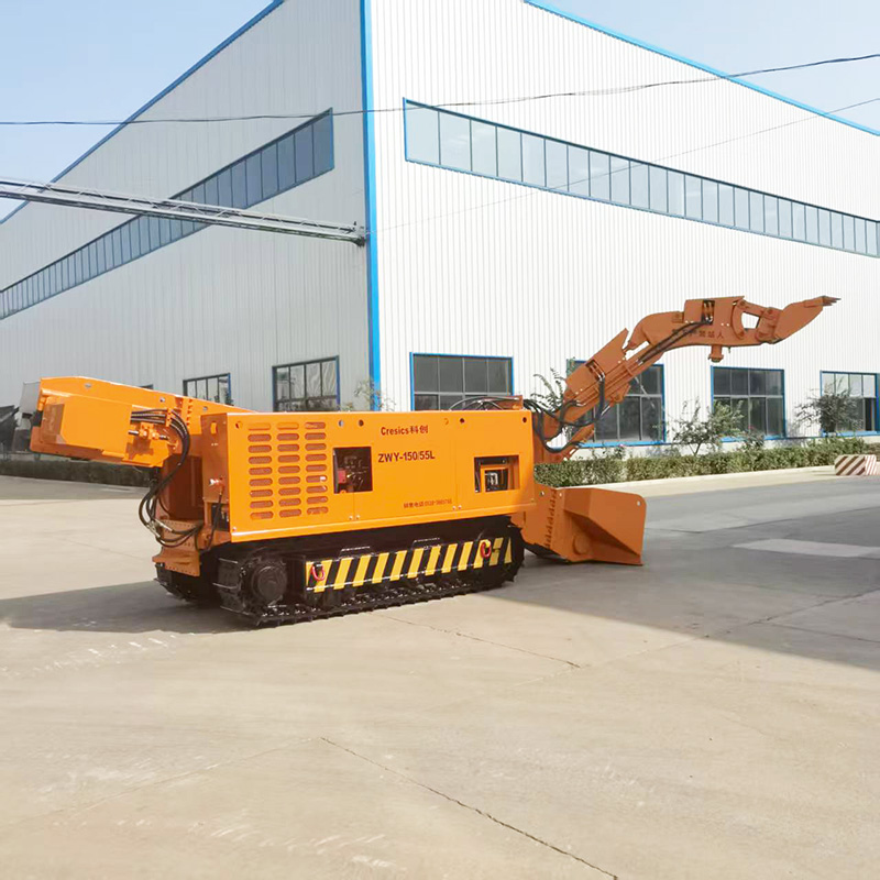 chargeuse-pelleteuse pour mine de charbon