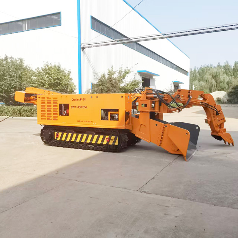 Pemuat Mucking Poros Miring