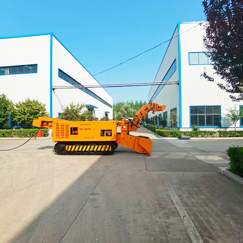 Chargeuse minière à chenilles pour le déblaiement