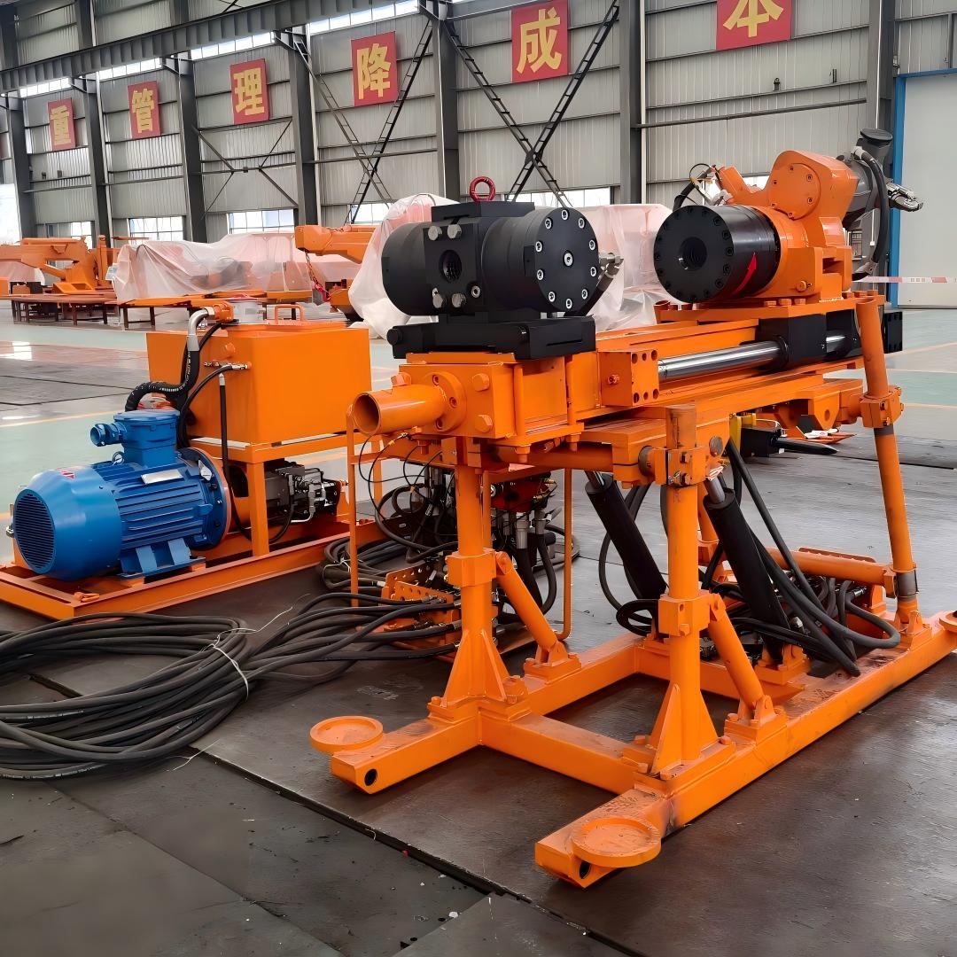 Plataforma de perfuração de túneis do tipo dividido