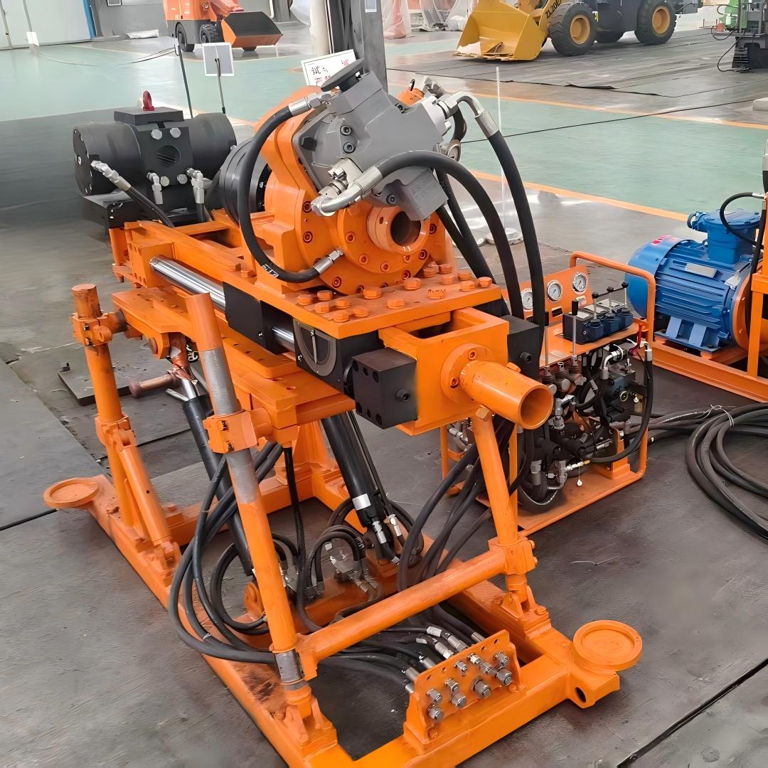 Plataforma de perfuração de túneis do tipo dividido