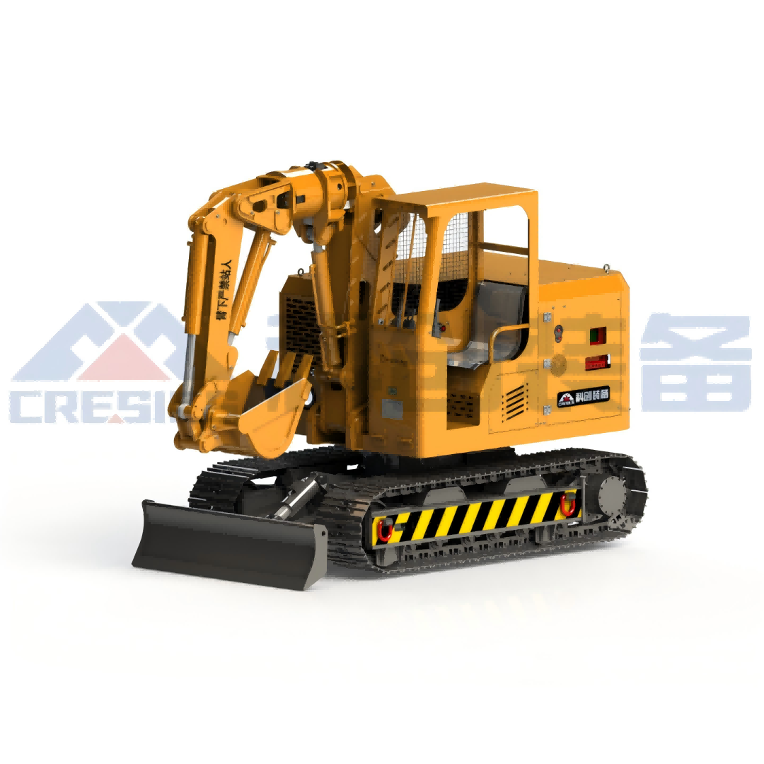 Excavatrice minière diesel