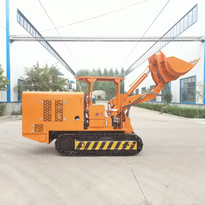 รถตักหินแบบเทข้าง 180 องศา