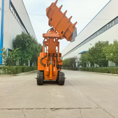 Tunnel Side Unloading Rock Loader