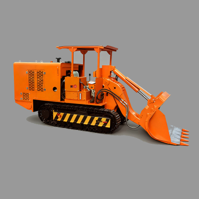 Side Dump Rock Loader