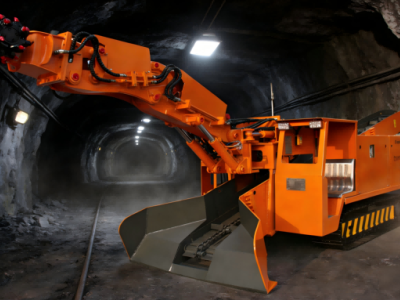 Надежный подземный погрузчик для выемки грунта: необходимое оборудование для безопасной подземной добычи полезных ископаемых.