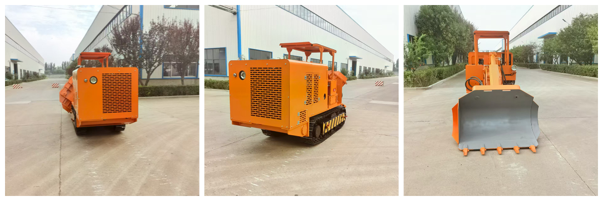 100 Seitenentlade-Gesteinslader