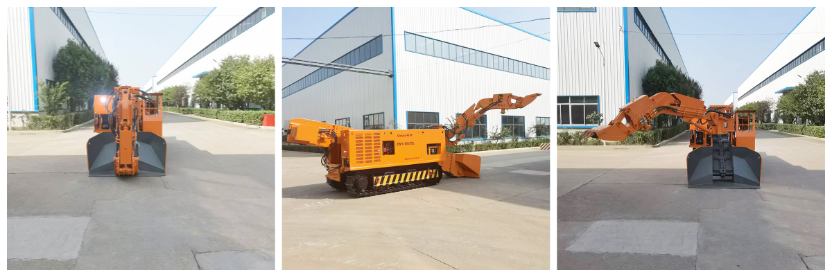 chargeuse-pelleteuse pour mine de charbon