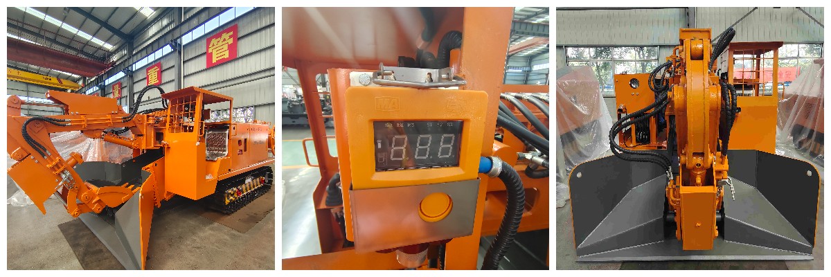 Погрузчик для выемки угля на шахте Погрузчик для выемки угля на шахте