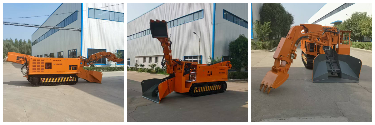 Погрузчик для выемки угля на шахте Погрузчик для выемки угля на шахте